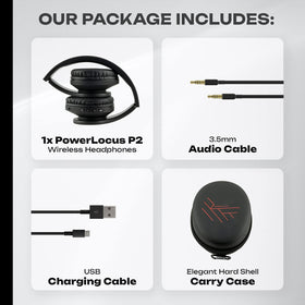 PowerLocus microSD slot and FM controls for standalone music playback