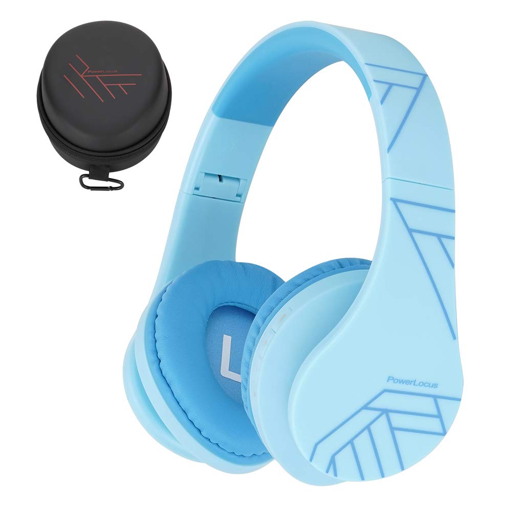 PowerLocus P2 front view showing headphones and safe design, easy parental setup