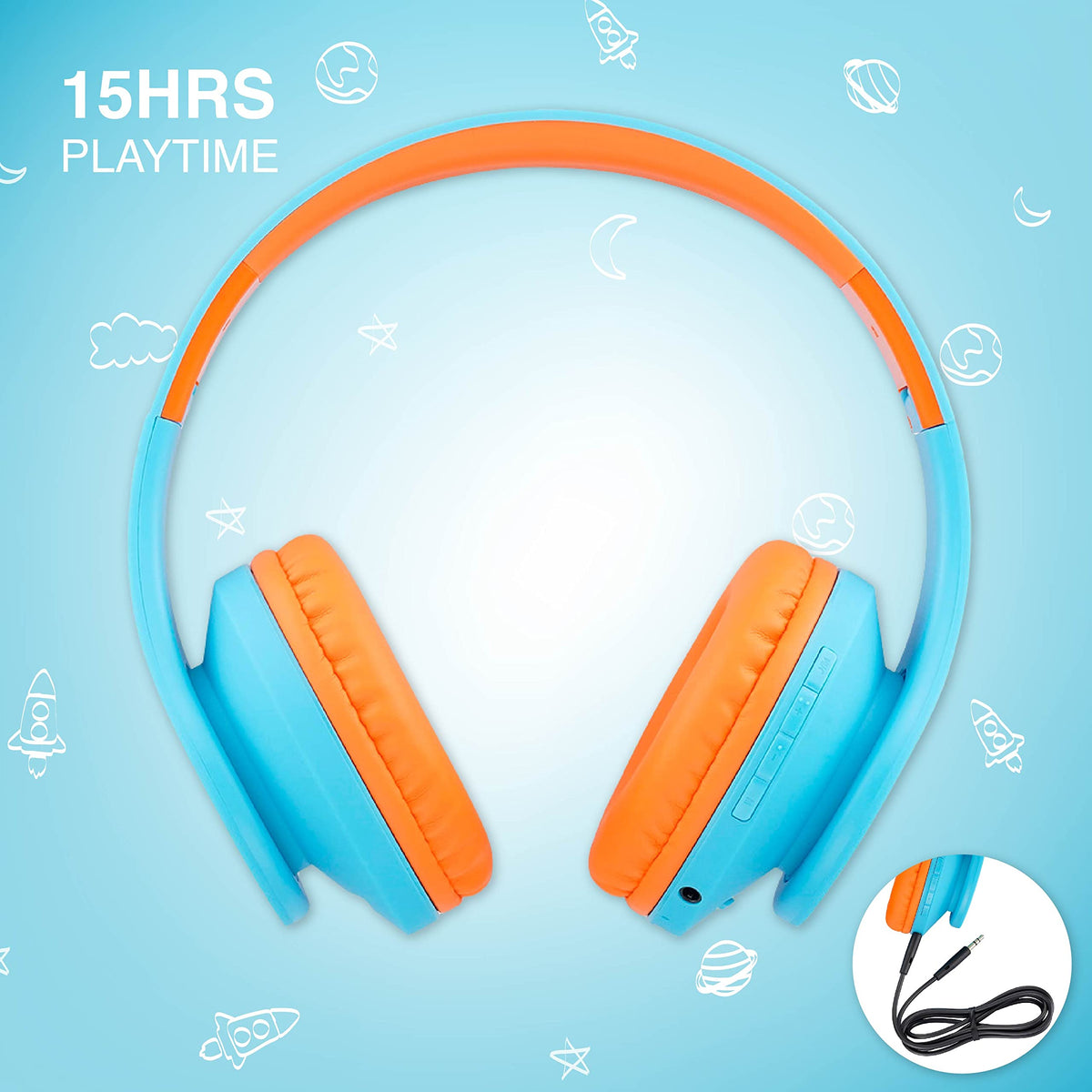 PowerLocus P2 volume limit at 85dB to keep listening comfortable