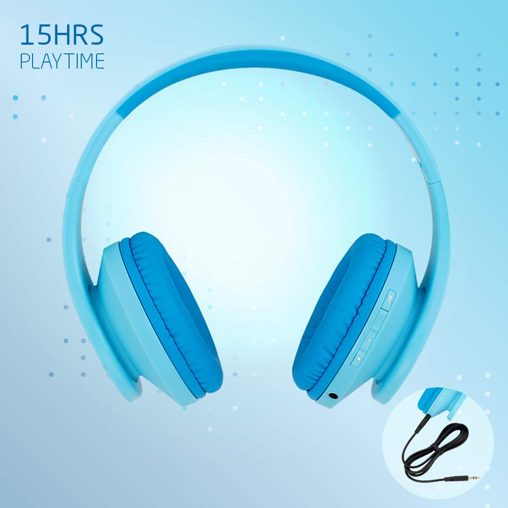 PowerLocus P2 worn by child during online lesson showing microphone use