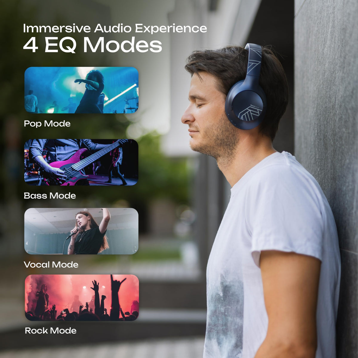 PowerLocus P3 built-in mic enables clear calls.