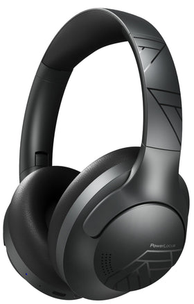 PowerLocus P3 over-ear headphones with foldable design for travel