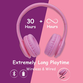 PowerLocus PLED kids headphones hi-fi audio for clear learning and fun