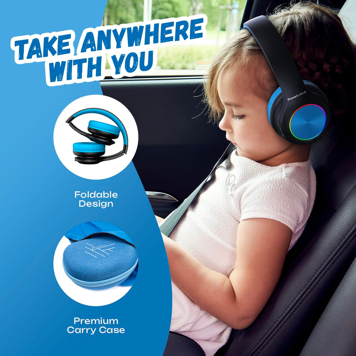 PowerLocus PLED Micro SD slot enables offline music and stories