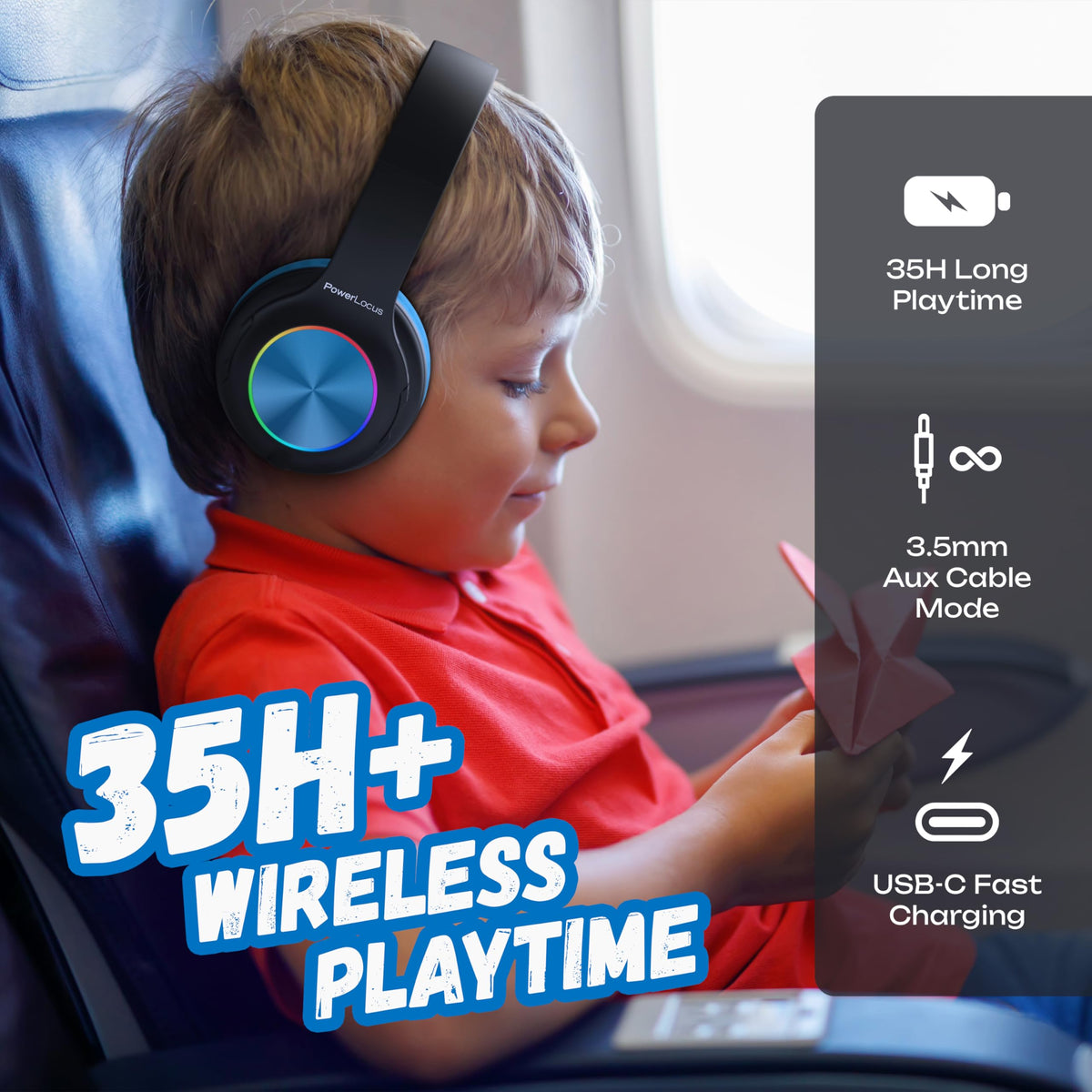 PowerLocus PLED Travel case keeps headphones protected on the go