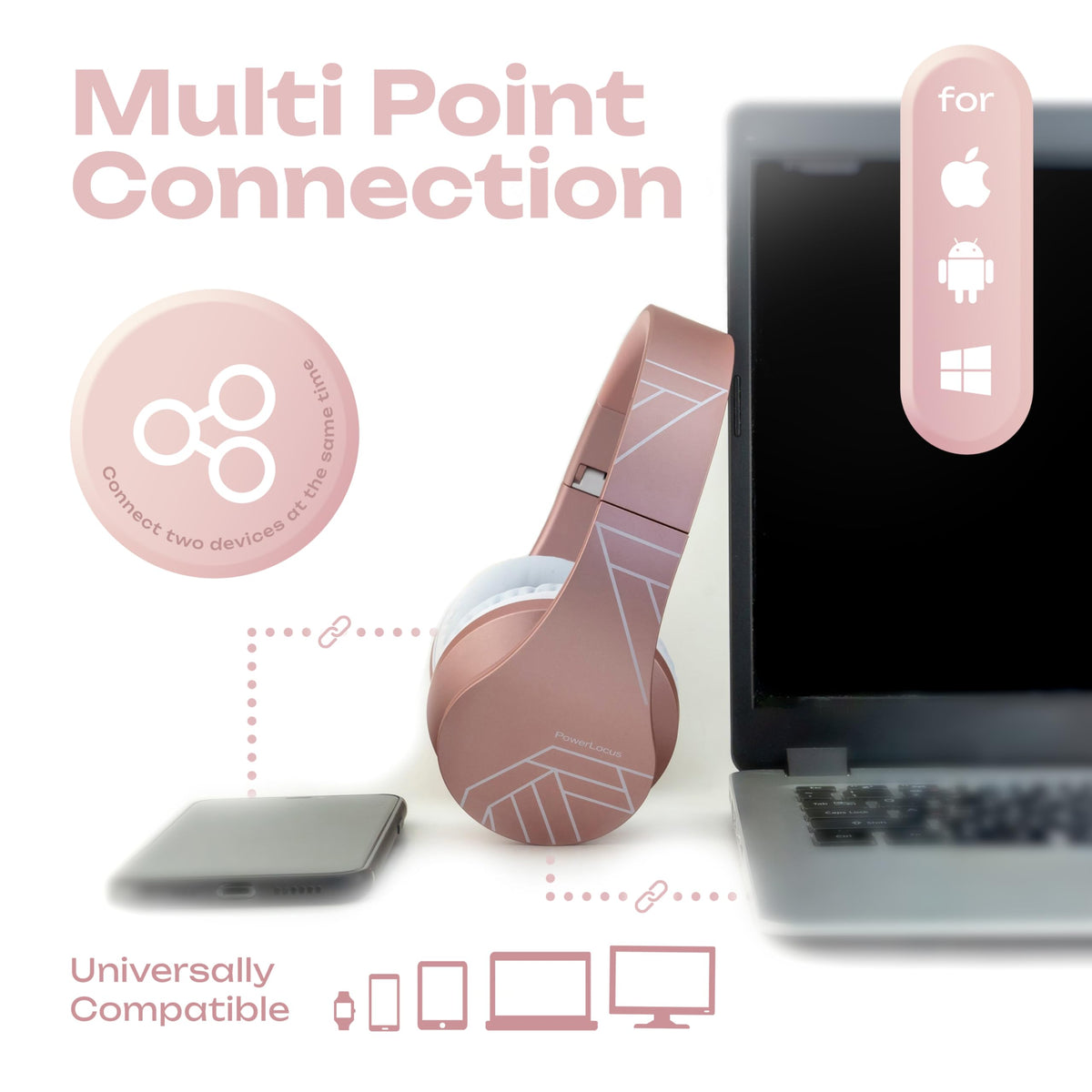 PowerLocus two-device pairing supports seamless switching