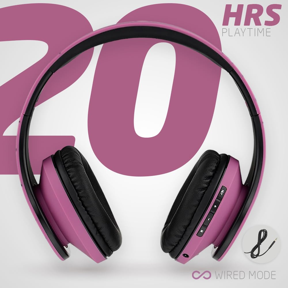 PowerLocus wired 3.5mm cable usage showing seamless switch to wired listening