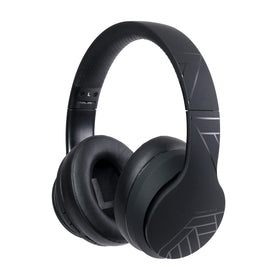 PowerLocus wireless headphones over-ear pairing with devices for seamless connection.