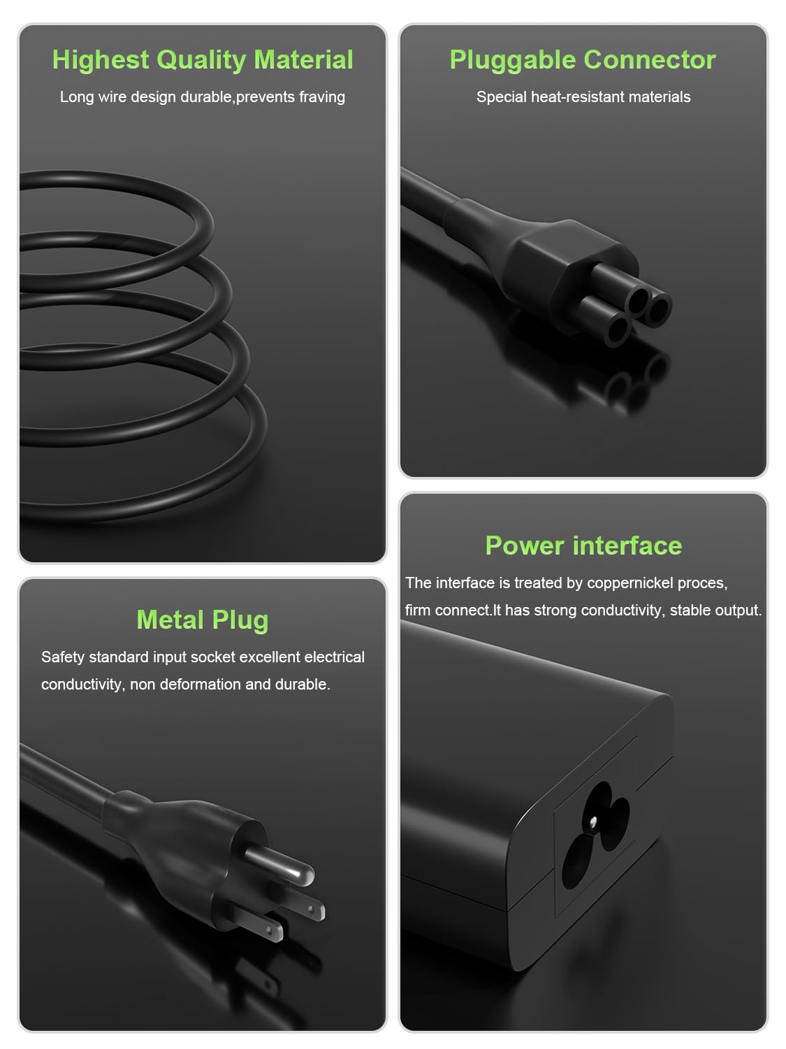 PowerPortnerLink 65W USB-C charger in packaging with cable included.