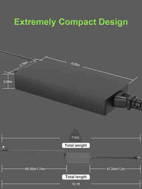 PowerPortnerLink adapter in use at desk powering a gaming laptop for sustained performance