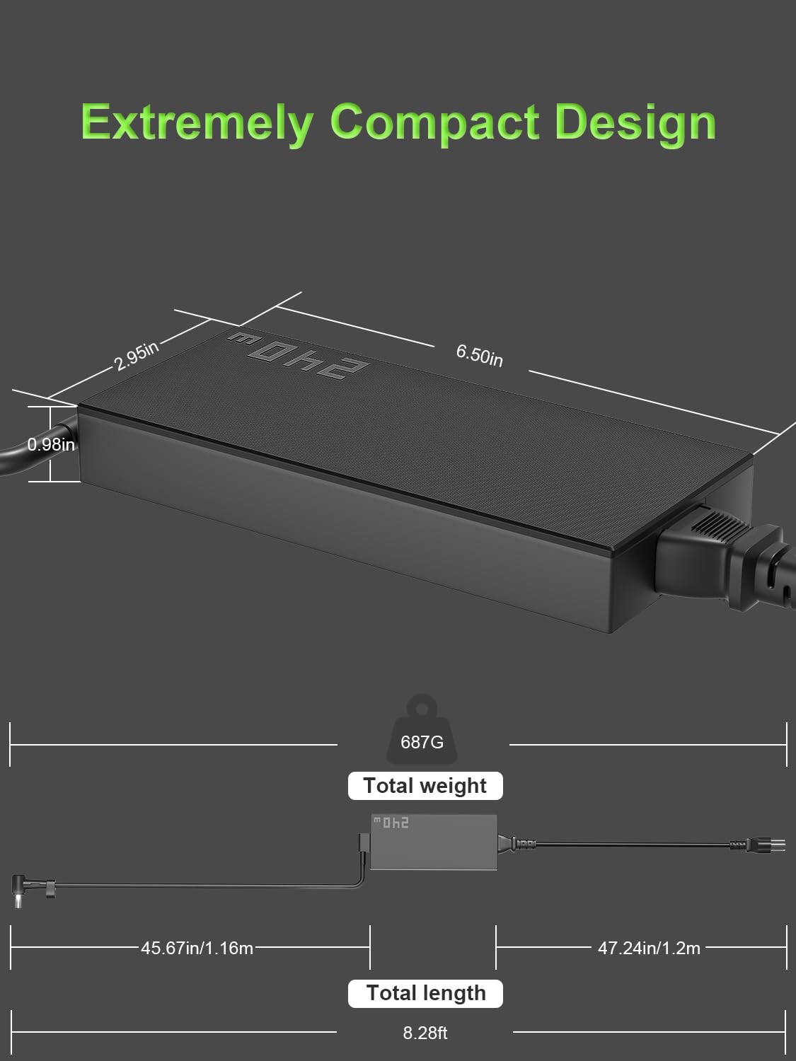 PowerPortnerLink powering laptop at desk, demonstrates reliable fast charging while working