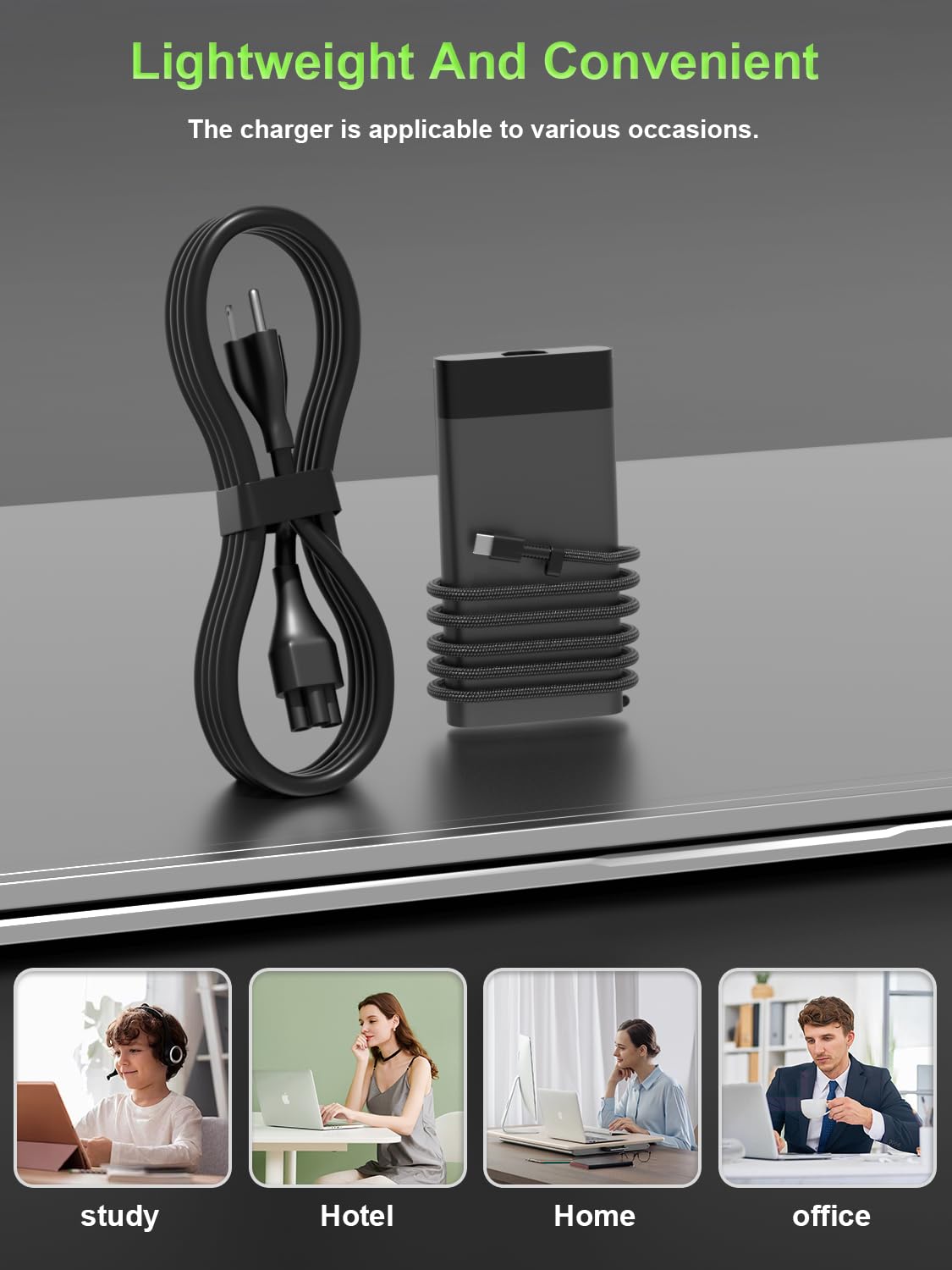PowerPortnerLink Slim 65W charger safety features protect devices during charging.