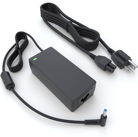 PowerSource front view of adapter packaging showing compact design and benefits