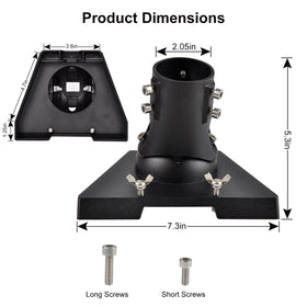 PowGrow black weather-resistant finish detail showing durable outdoor protection