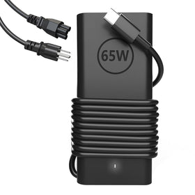 POWJDWZ 65W USB-C charger packaging and label indicate safe operation