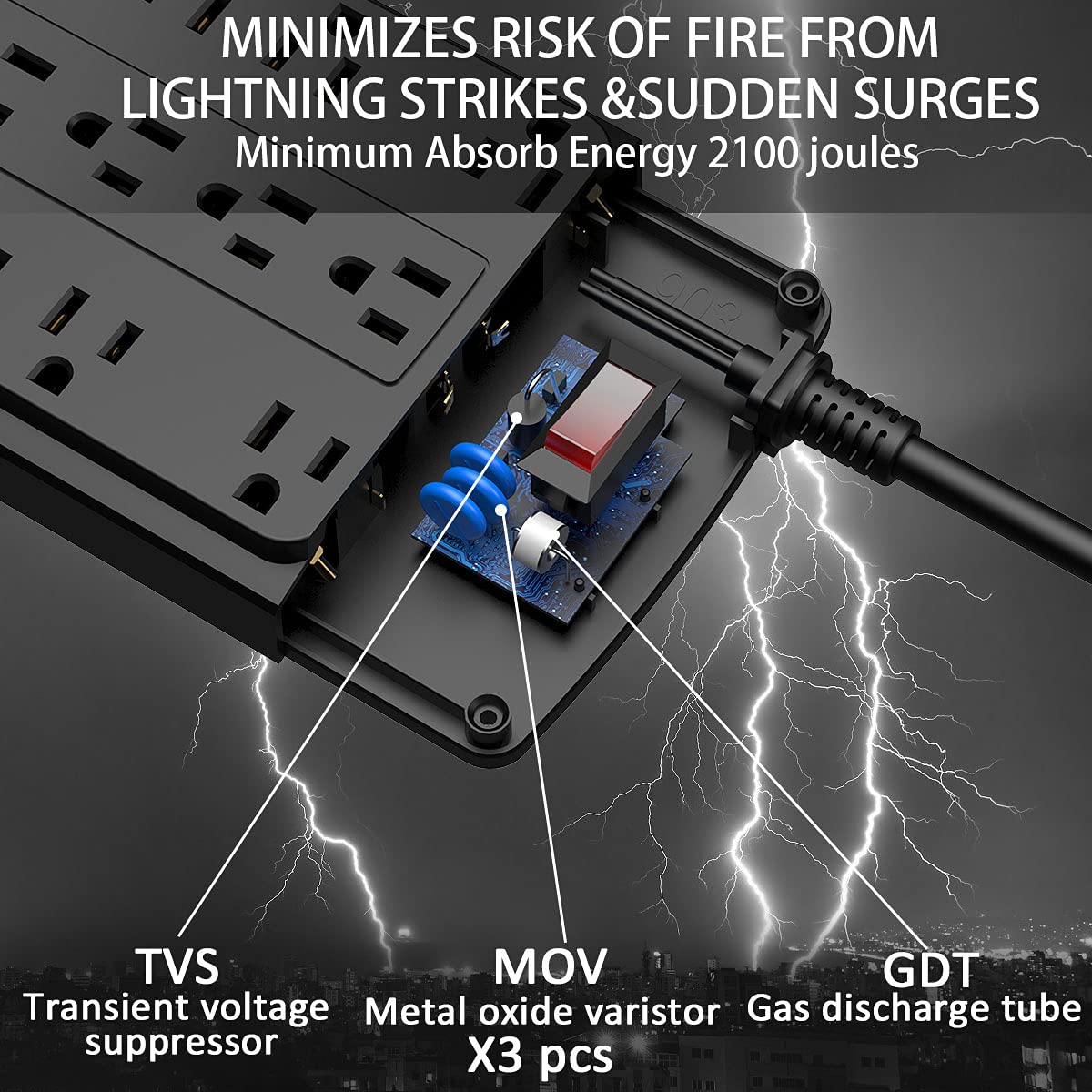POWSAV slim side profile illustrating compact footprint for tight spaces