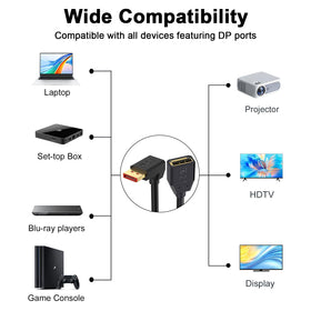Poyiccot DP 2.1 backward compatibility with DP 1.4 and 1.2 ports.