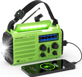 PPLEE front panel showing NOAA radio, speaker and controls for reliable alerts