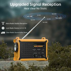 PPLEE solar panel extended capturing sunlight to recharge quickly