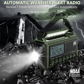 PPLEE SOS alarm flashing light demonstrating rescue signal visibility