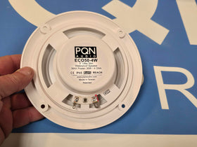 PQN Audio ECO50-4W silicone leads indicate durable insulation