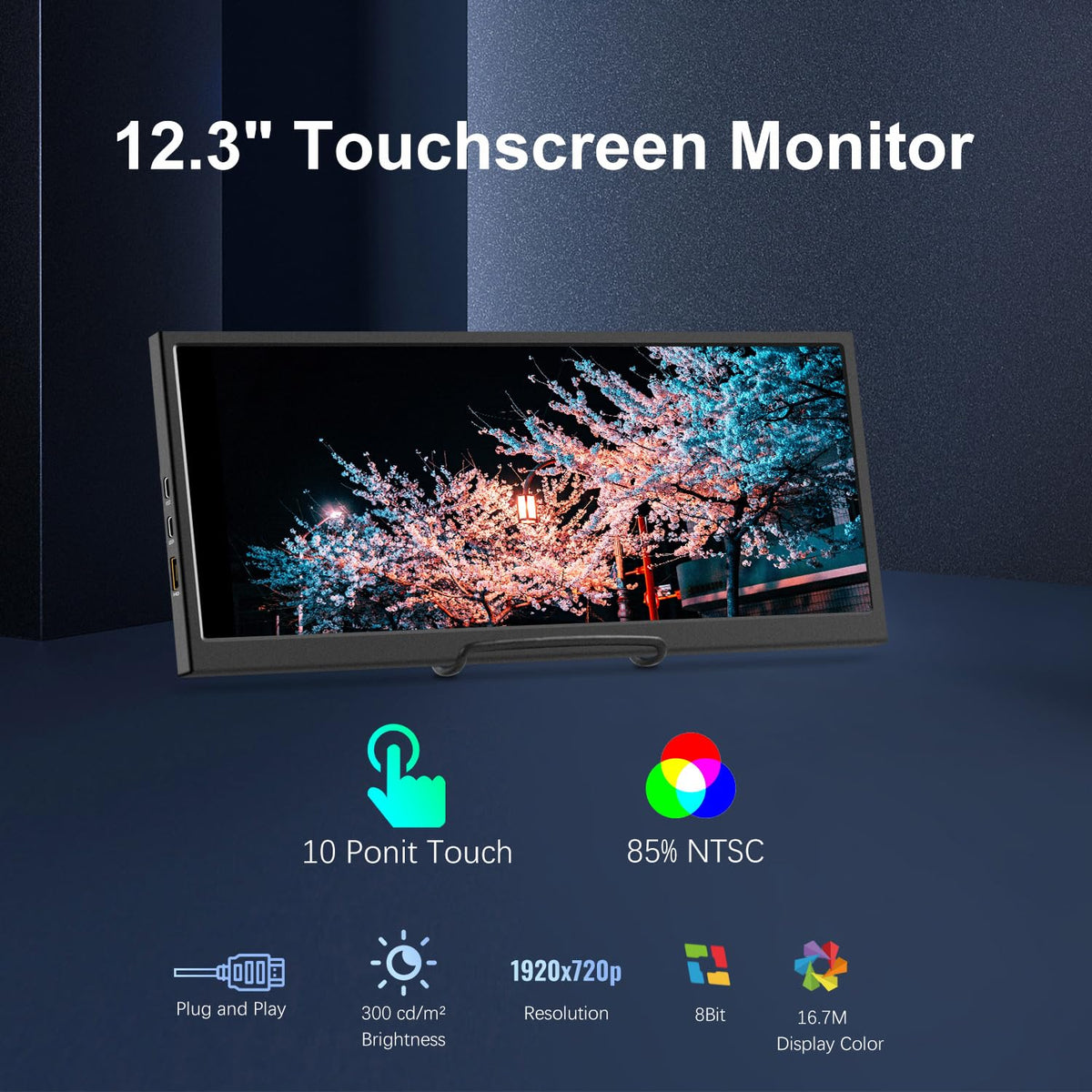 Prechen touchscreen interaction image demonstrating intuitive control