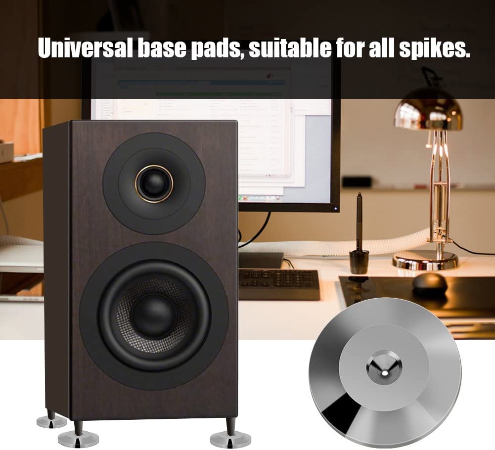 Preffair used beneath a turntable showing reduced vibration transfer for clearer playback and tighter bass