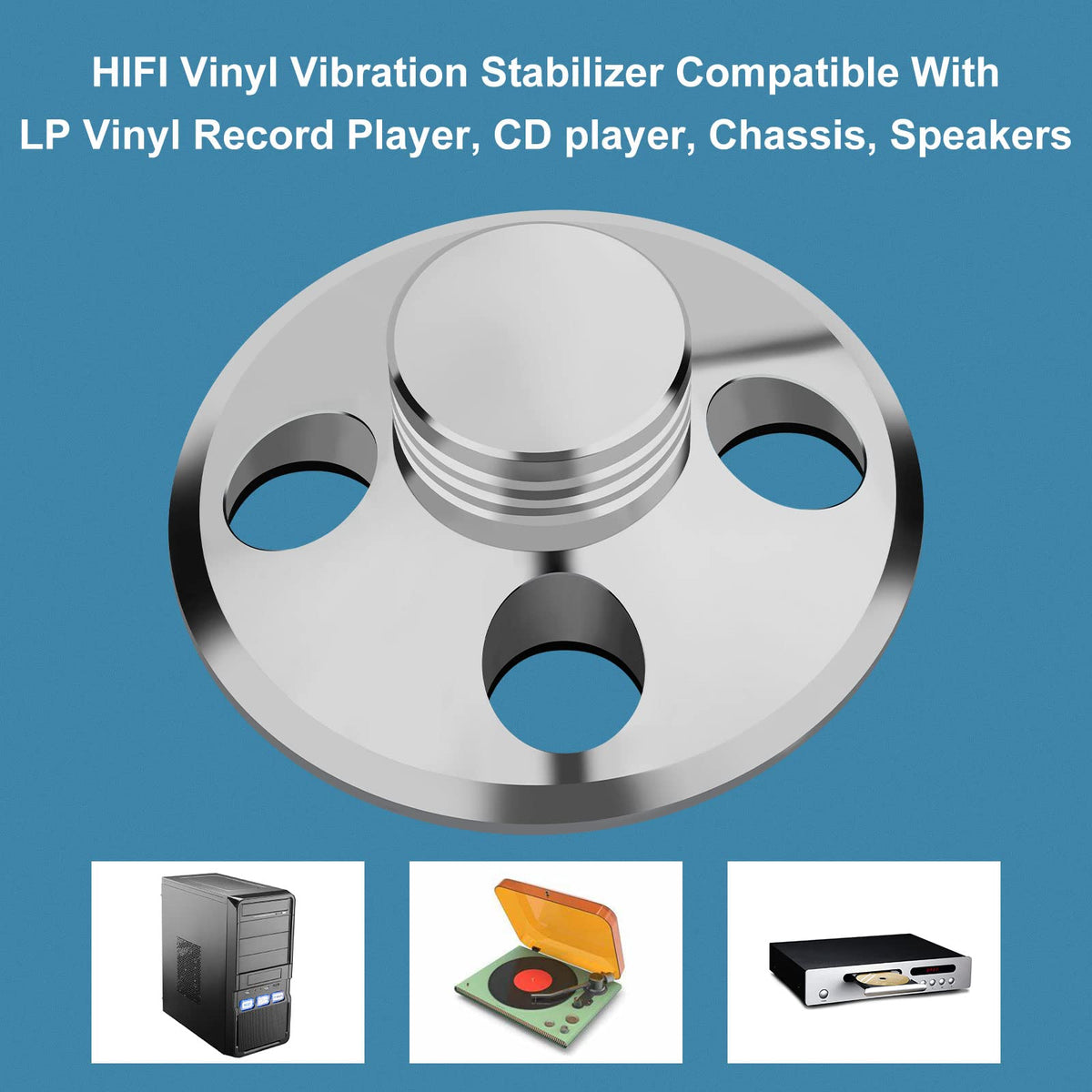 Compatible with LP players and gear for audiophiles and DJs.