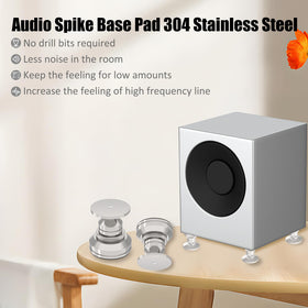 Preffair four-set package of speaker vibration isolation feet