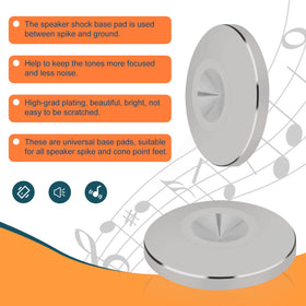 Preffair side profile showing 4mm height and 25mm diameter to illustrate low-profile isolation benefits