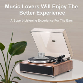 Preffair vibration reducer minimizes resonance for clearer LP sound