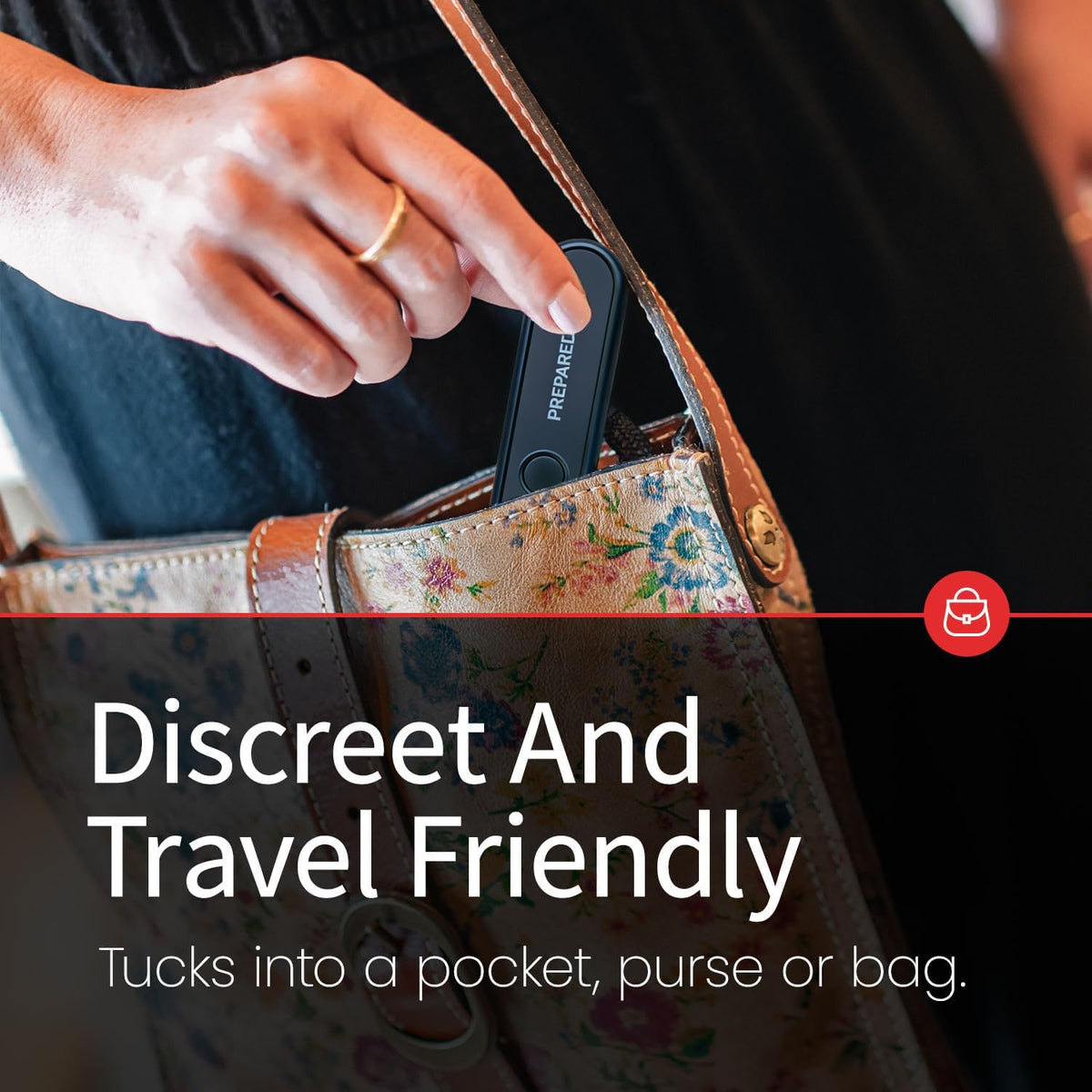 Prepared Hero Privacy Pen travels easily, TSA-friendly for trips.
