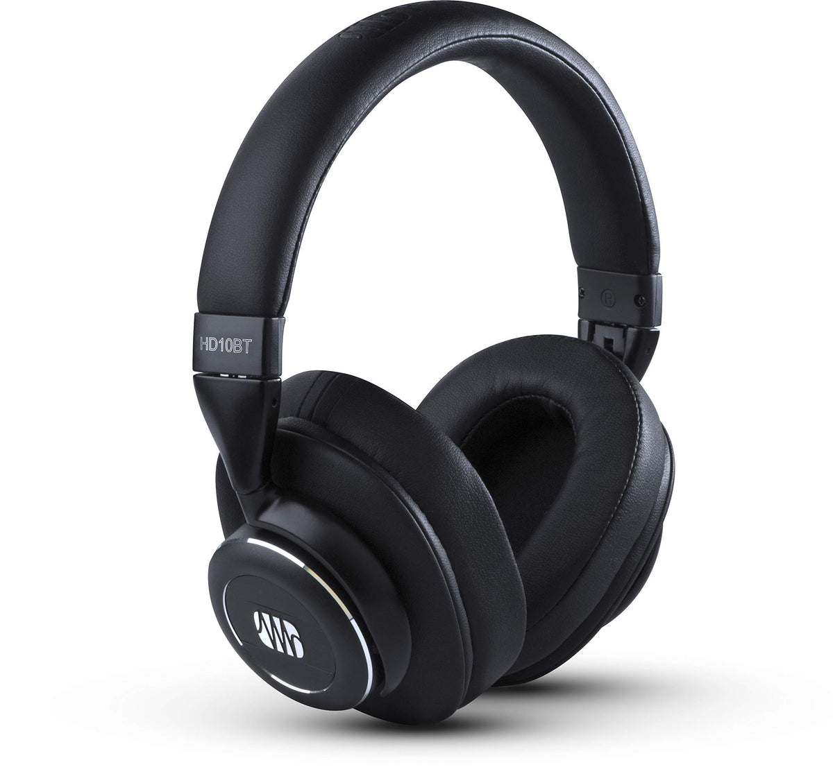 Presonus Eris HD10BT headphones with Bluetooth for wireless listening and studio-grade sound.
