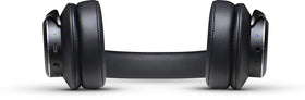 Closed-back over-ear design for private listening and isolation.