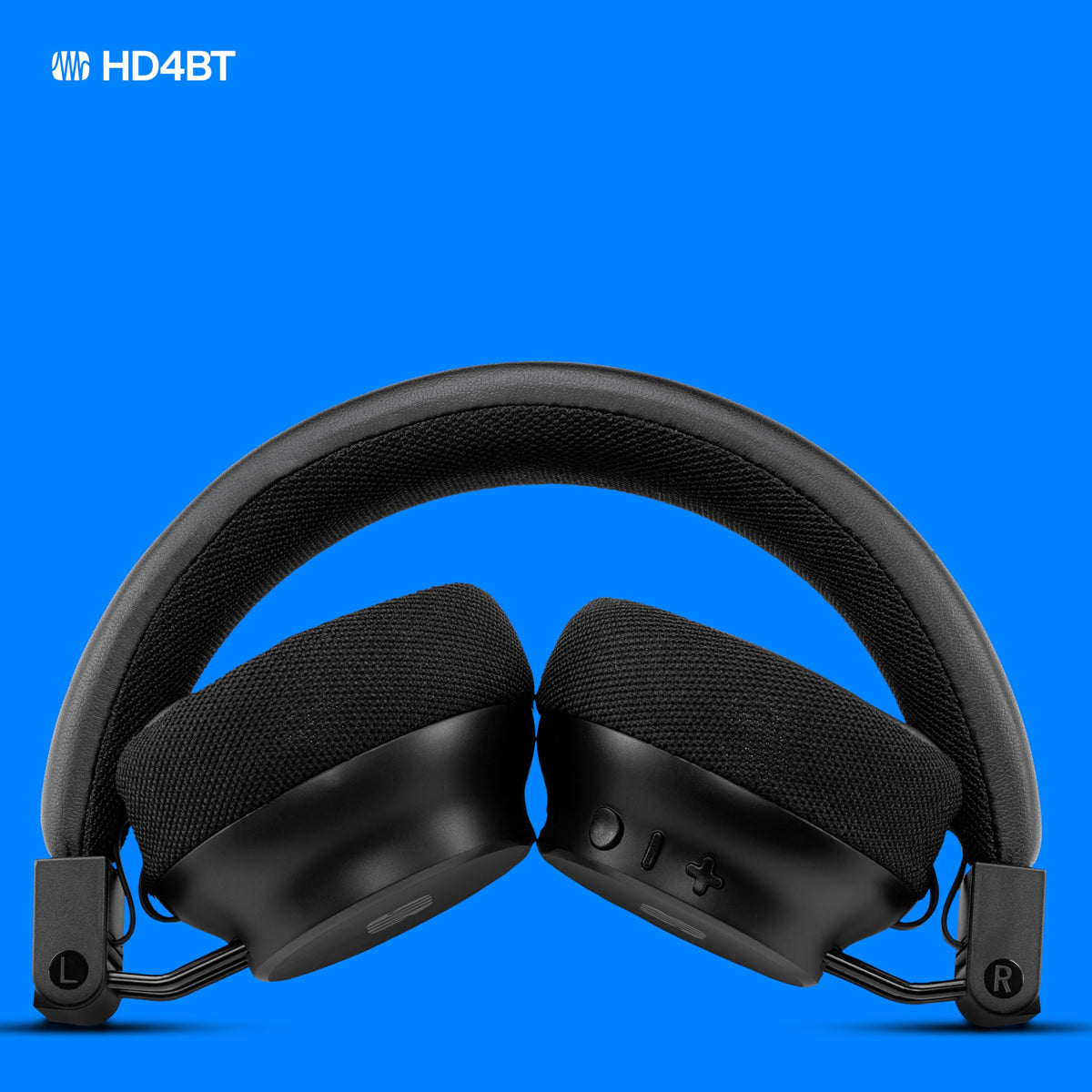PreSonus Eris HD4BT earcup detail showing padding and driver grille for comfort and clarity
