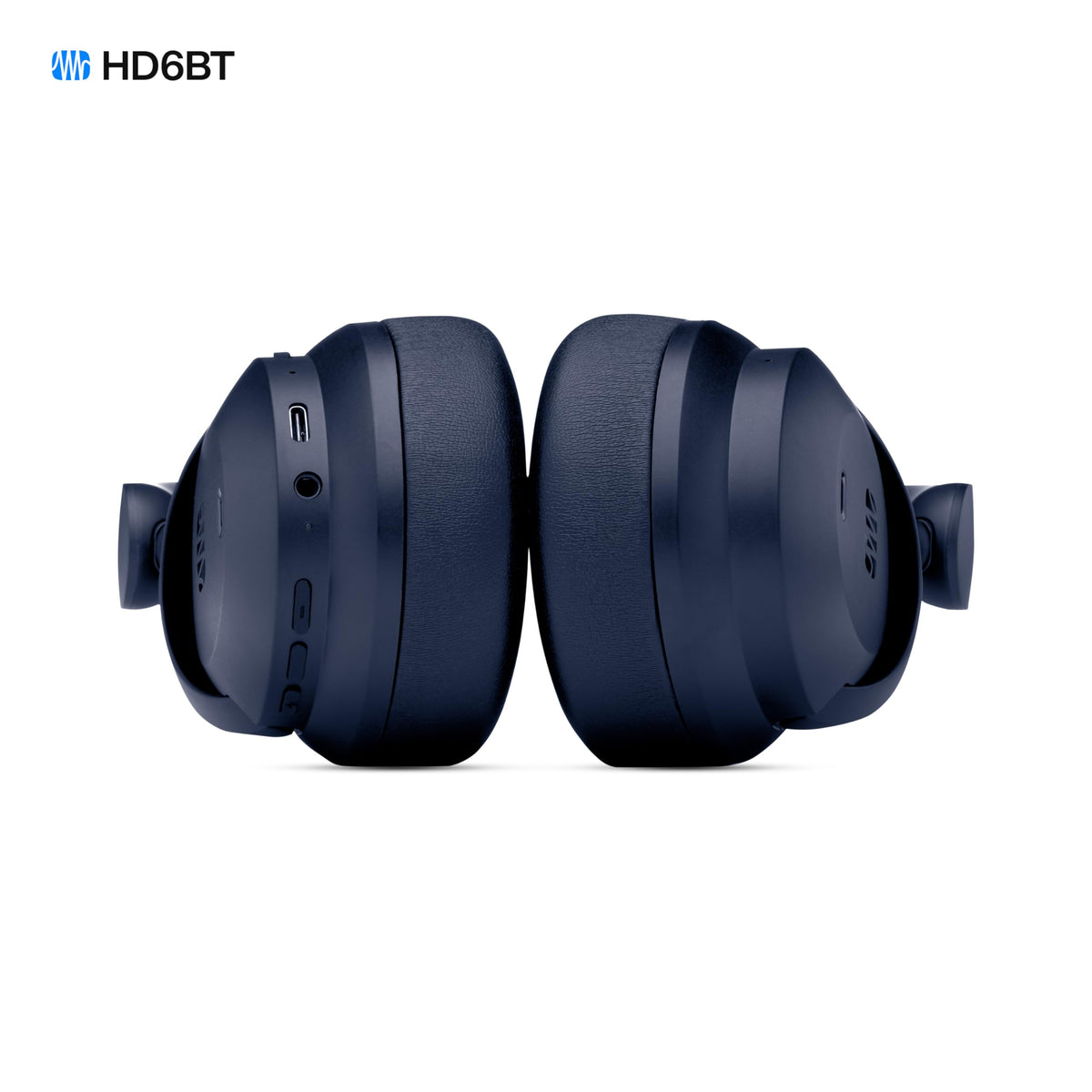 PreSonus Eris HD6BT worn in a studio demonstrating focused monitoring benefit