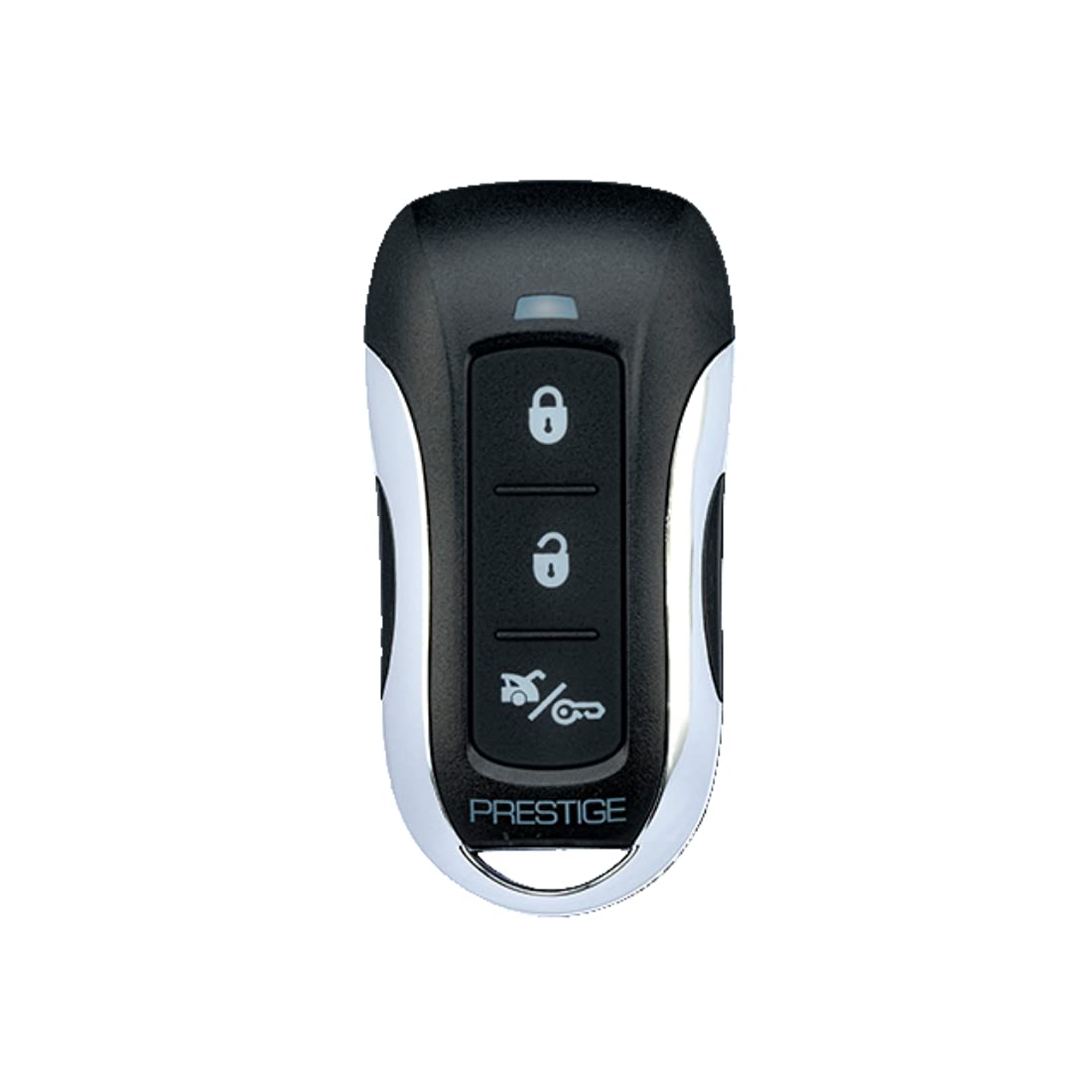 Prestige remote for APS25Z with compact design, enabling easy control of compatible home electronics