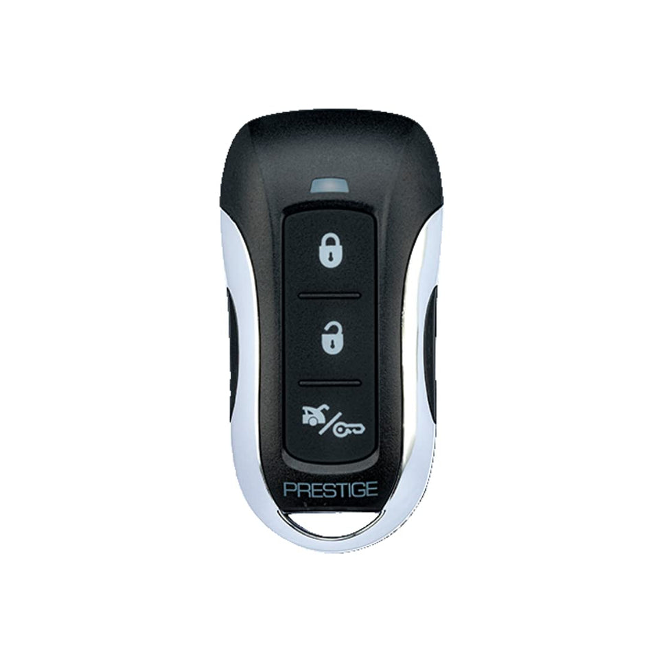 Prestige remote for APS25Z with compact design, enabling easy control of compatible home electronics