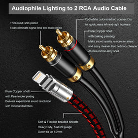 Primeda gold-plated RCA close-up highlighting corrosion resistance and stable signal