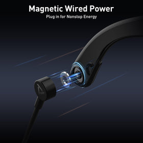 PRISMXR Carina C2 magnetic snap-and-go interface for secure connection during long recording sessions.