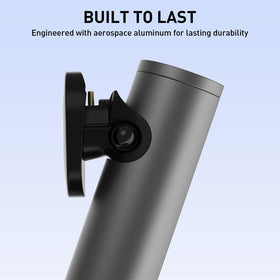 PRISMXR stand next to common objects showing compact size and desktop convenience