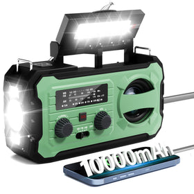 Pristar front view showing controls and weather-resistant case for reliable alerts