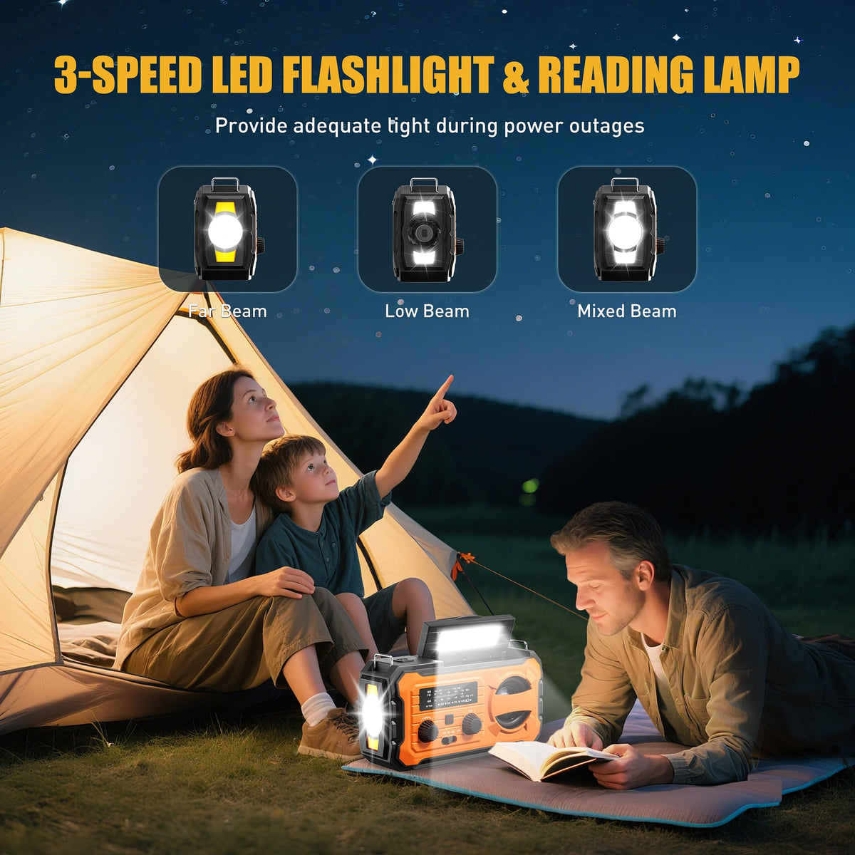 Pristar held in hand to show compact size and portability