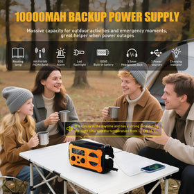 Pristar top solar panel capturing sunlight to recharge battery