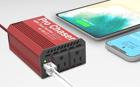 Pro Chaser compact size held in hand for easy portability on trips