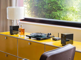 CNC-machined plinth of Pro-Ject T1 Evo minimizes resonance