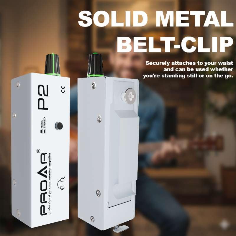 PROAR P2 volume knob with visible RGB light for quick levels