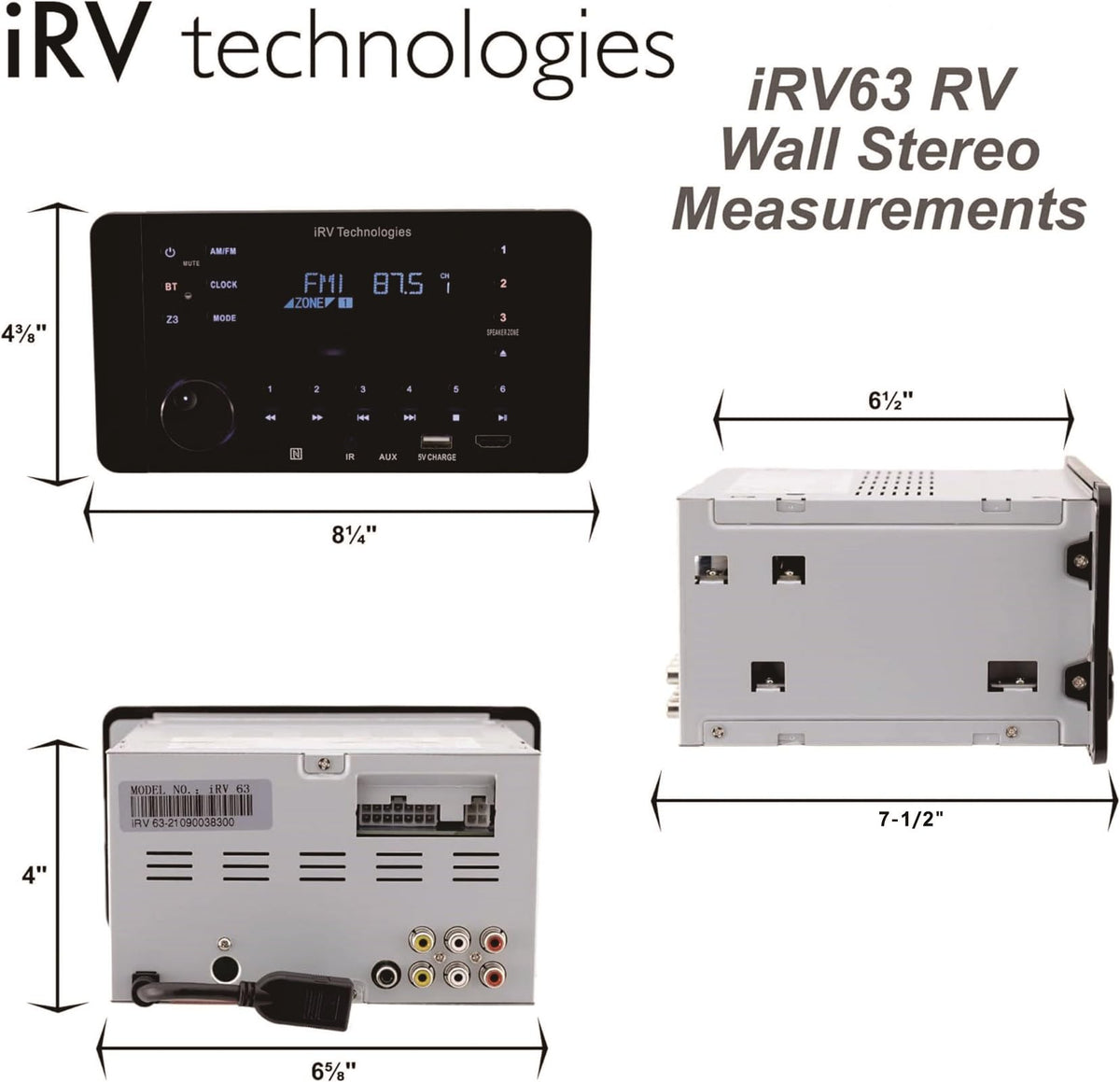 ProAuto iRV63 app control lets you adjust EQ and volume from anywhere.