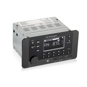 ProAuto iRVHP2 front panel with dual-zone audio controls
