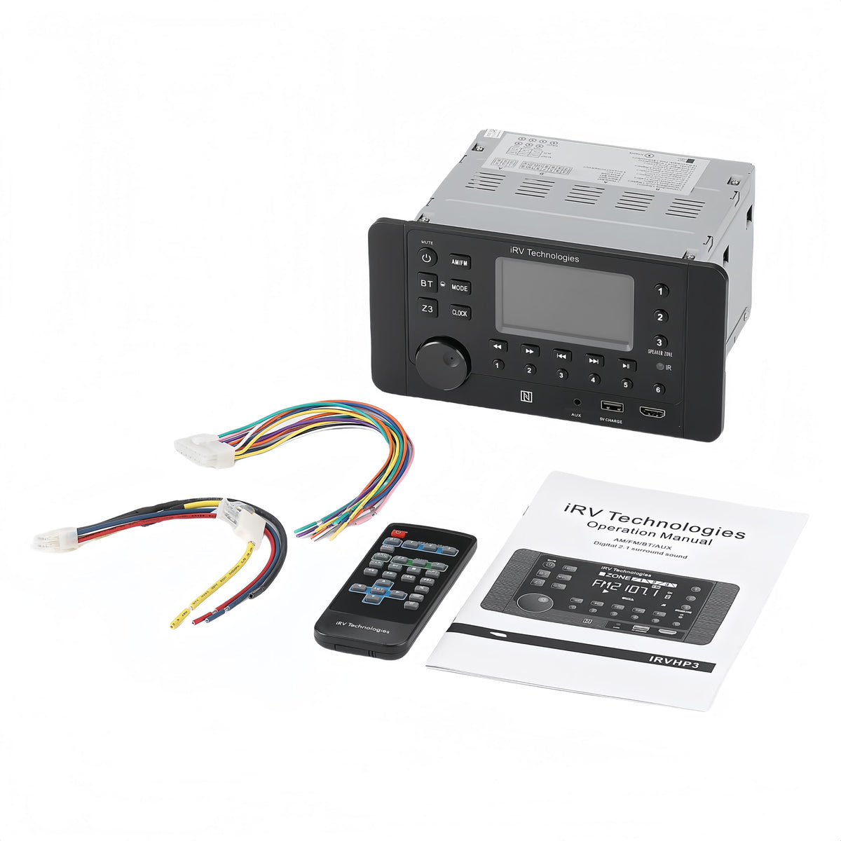 ProAuto iRVHP3 CEC remote compatibility simplifies control of devices.
